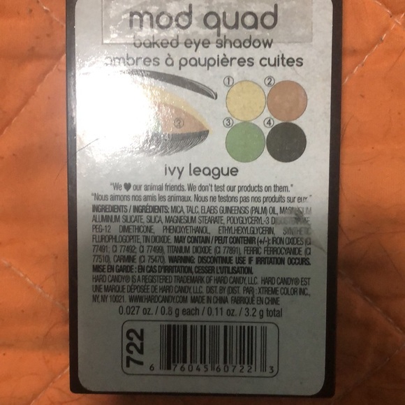 Hard Candy Baked Eye Shadow Mod Quad Ivy League - Picture 2 of 2